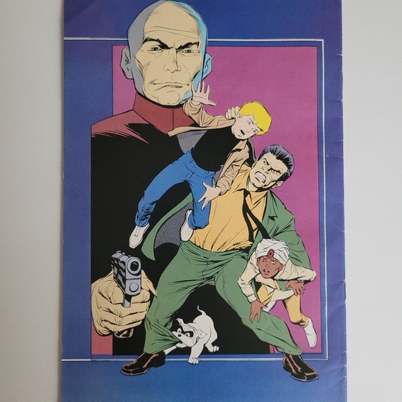 Jonhy  quest 1986 comic book - Picture 3 of 6